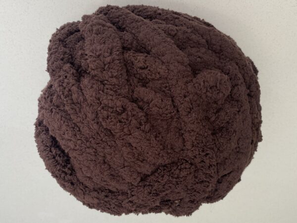 Chunky-Chenille-Yarn-Chocolate