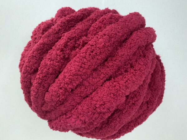Chunky-Chenille-Yarn-Claret