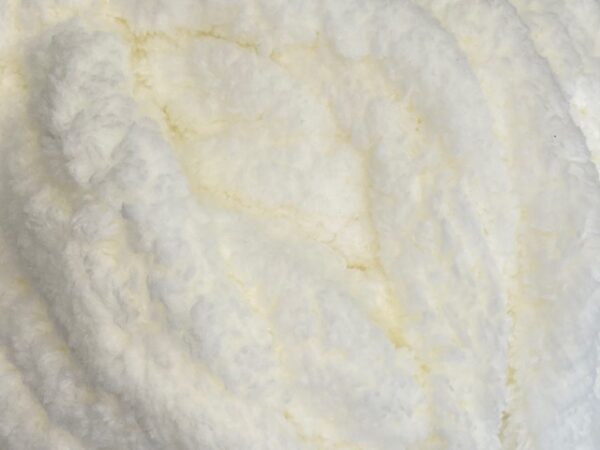 Chunky Chenille Yarn Cream