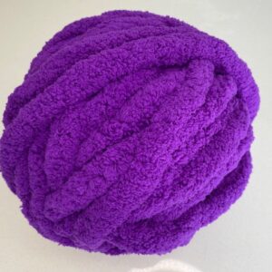 Chunky-Chenille-Yarn-Purple