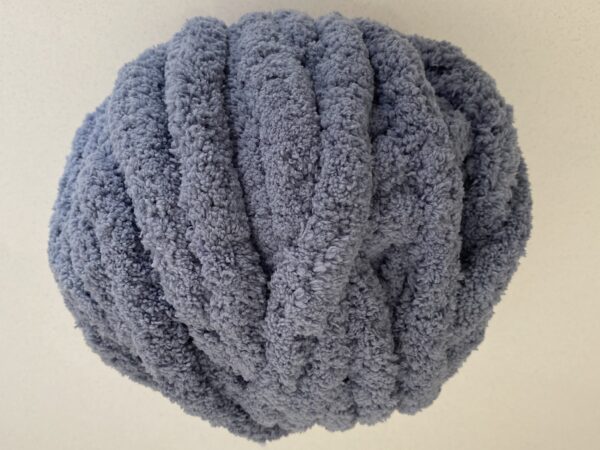 Chunky-Chenille-Yarn-SteelBlue