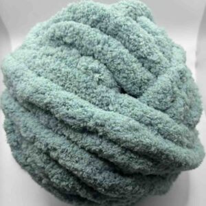 Chunky Chenille Yarn Aquamarine