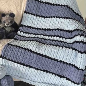 Throw Blanket Blue Delight