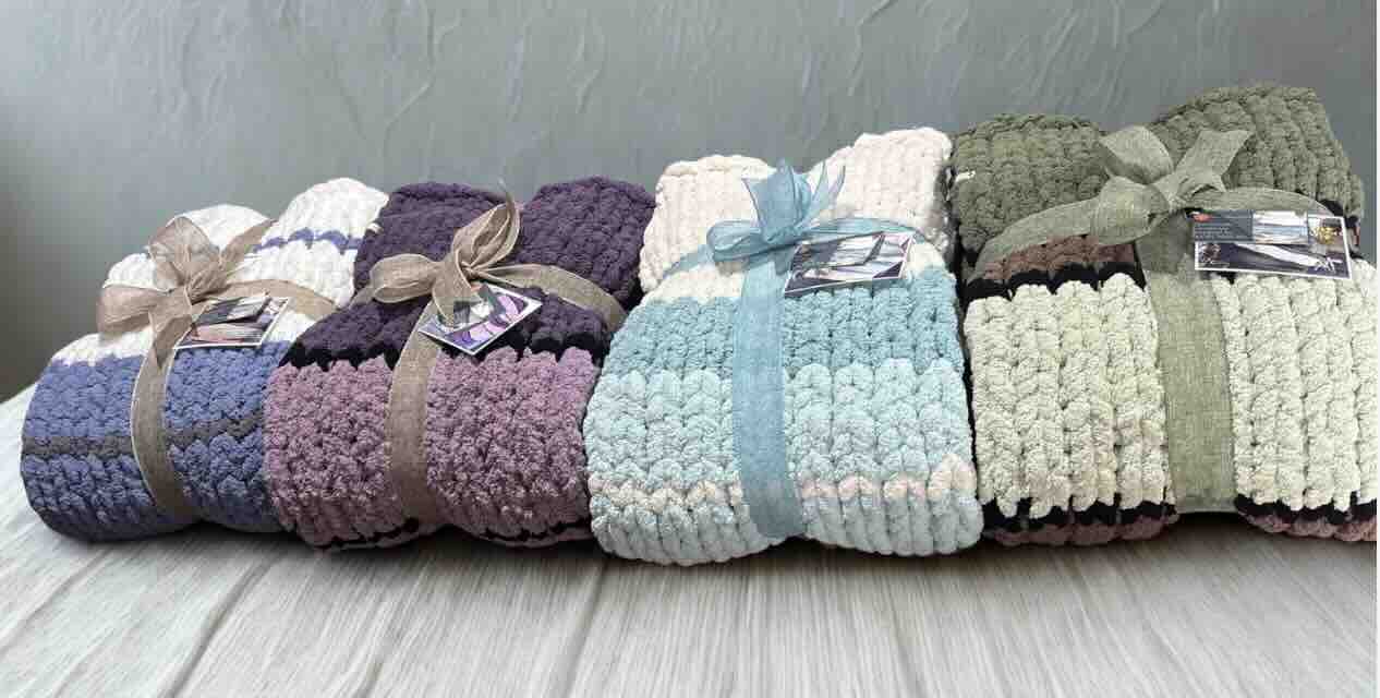 Chunky Yarn Blankets