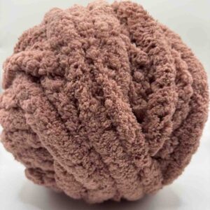Chunky Chenille Yarn Darker Rose