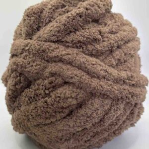 Chunky Chenille Yarn Darker Taupe