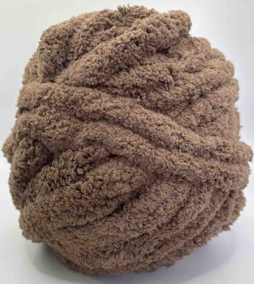 Chunky Chenille Yarn Darker Taupe