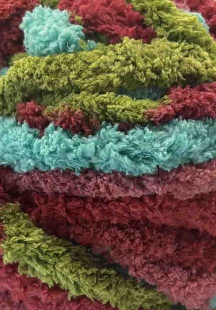 Chunky Chenille Yarn Happy Days - Image 2