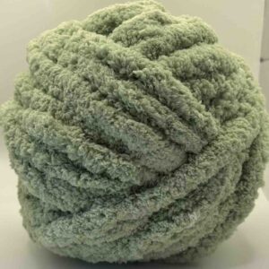 Chunky Chenille Yarn New Green